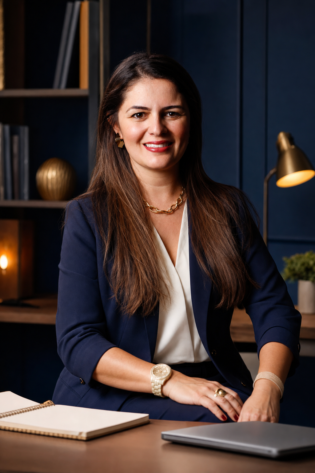 Renata Garcia em ambiente profissional da Carreira Profissional Prime